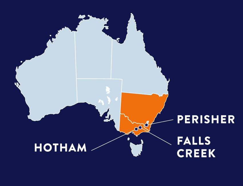 Australia Resort Access Map